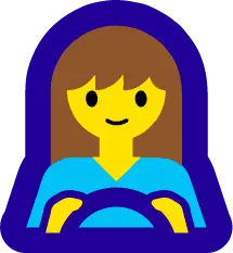 Conductrice de covoiturage